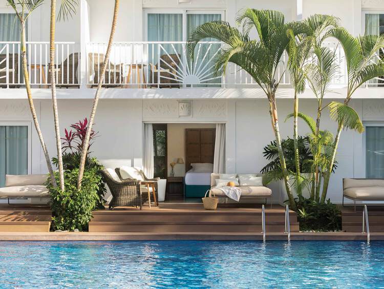 Swim-Up Suite in the Dominican Republic