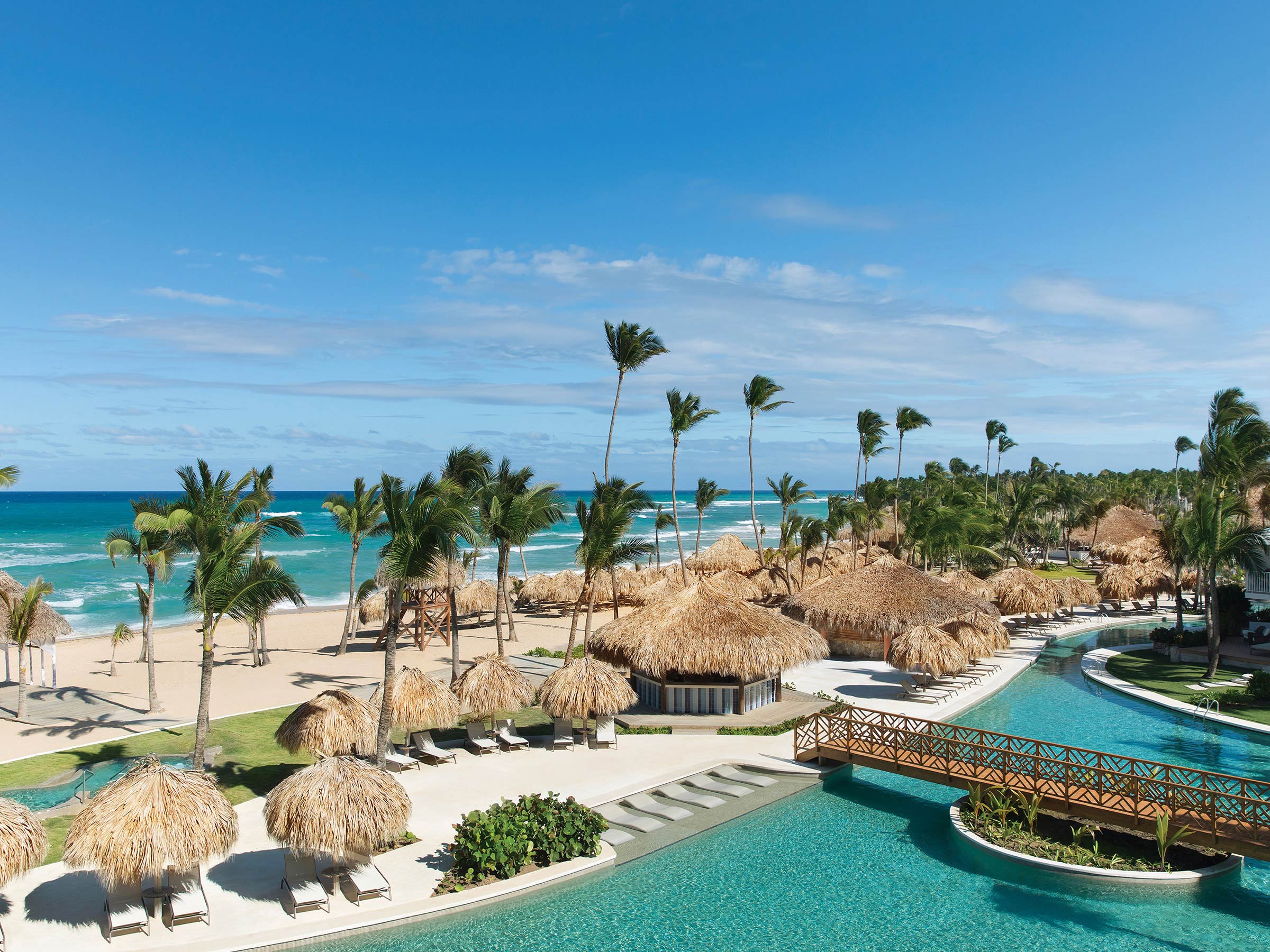 Excellence Punta Cana Beach and Pool Areas