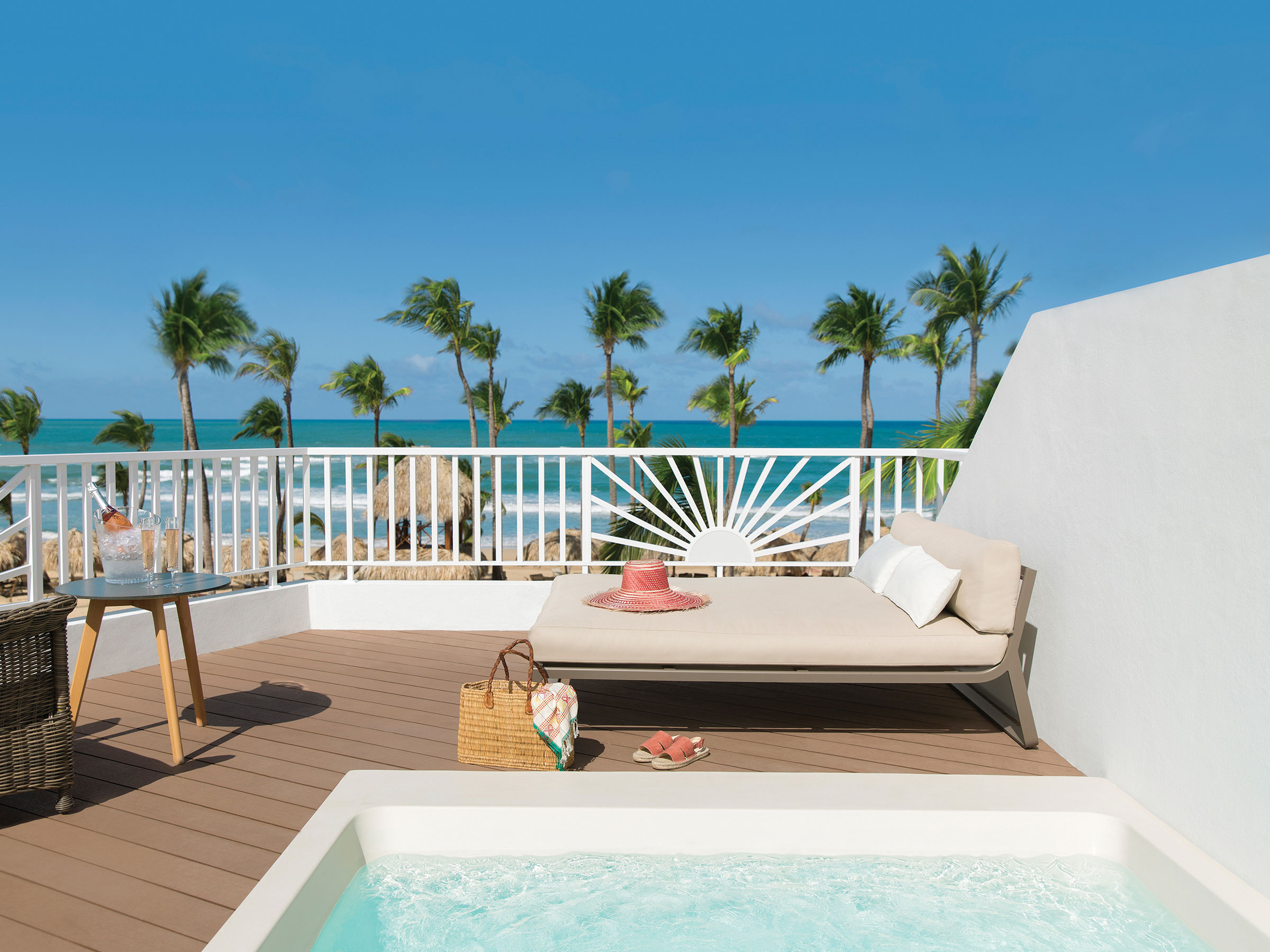 Terrace Suite With Plunge Pool Ocean Front Suites Excellence Punta Cana